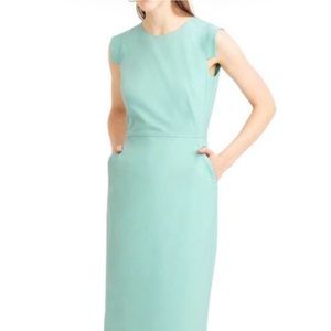 J.Crew Mint Green Resume Dress